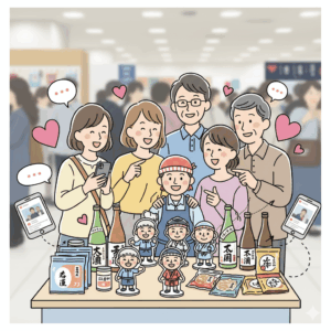 「素通り」を「熱狂」に変える！百貨店・催事の集客を劇的に変える『ちょこっとシリーズ』”顔が見える”広報セット