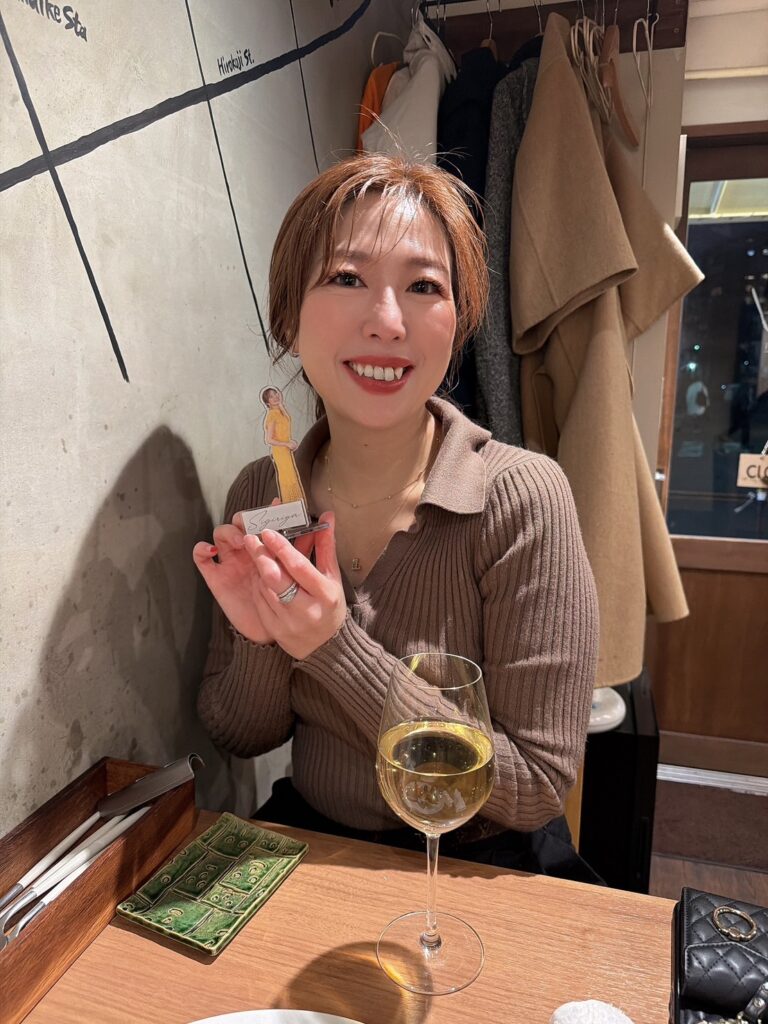 ご縁が繋がる「ちょこっとシリーズ」｜パーソナルジュエリースタイリスト Chiyo Hashimoto様のアクスタを制作しました